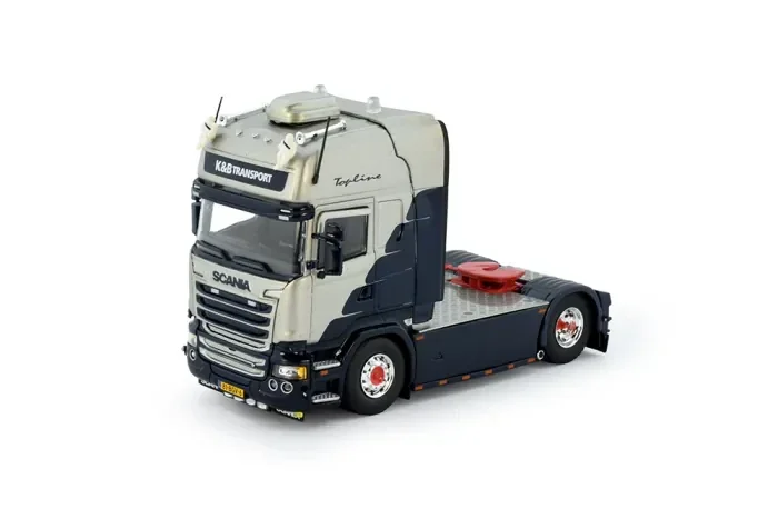 Mini-Trans miniatuur — Scania R Topline, K&B Transport build
